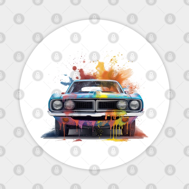 Dodge Charger Magnet by Urban Archeology Shop Gallery